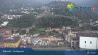 Archiv Foto Webcam Bellinzona - Castelgrande 19:00