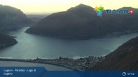 Archiv Foto Webcam Lugano - Paradiso: Monte San Salvatore 07:00