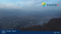 Archiv Foto Webcam Lugano - Paradiso: Monte San Salvatore 00:00