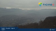 Archiv Foto Webcam Lugano - Paradiso: Monte San Salvatore 08:00