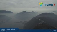 Archiv Foto Webcam Lugano - Paradiso: Monte San Salvatore 14:00