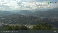 Archiv Foto Webcam Lugano - Paradiso: Monte San Salvatore 14:00