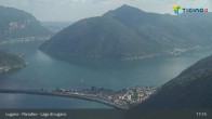Archiv Foto Webcam Lugano - Paradiso: Monte San Salvatore 16:00
