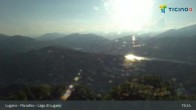 Archiv Foto Webcam Lugano - Paradiso: Monte San Salvatore 18:00