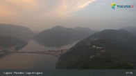 Archiv Foto Webcam Lugano - Paradiso: Monte San Salvatore 20:00