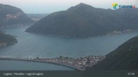 Archiv Foto Webcam Lugano - Paradiso: Monte San Salvatore 02:00