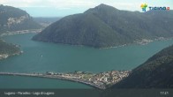 Archiv Foto Webcam Lugano - Paradiso: Monte San Salvatore 16:00