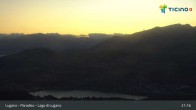 Archiv Foto Webcam Lugano - Paradiso: Monte San Salvatore 20:00