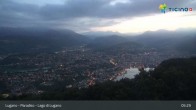 Archiv Foto Webcam Lugano - Paradiso: Monte San Salvatore 04:00