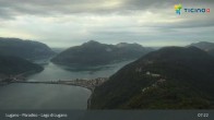 Archiv Foto Webcam Lugano - Paradiso: Monte San Salvatore 06:00