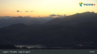 Archiv Foto Webcam Lugano - Paradiso: Monte San Salvatore 03:00