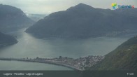 Archiv Foto Webcam Lugano - Paradiso: Monte San Salvatore 11:00
