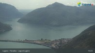Archiv Foto Webcam Lugano - Paradiso: Monte San Salvatore 13:00
