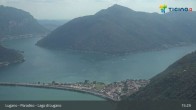 Archiv Foto Webcam Lugano - Paradiso: Monte San Salvatore 15:00