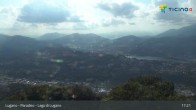 Archiv Foto Webcam Lugano - Paradiso: Monte San Salvatore 17:00