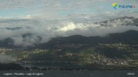 Archiv Foto Webcam Lugano - Paradiso: Monte San Salvatore 08:00