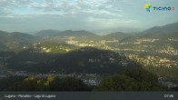 Archiv Foto Webcam Lugano - Paradiso: Monte San Salvatore 04:00