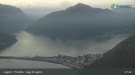 Archiv Foto Webcam Lugano - Paradiso: Monte San Salvatore 06:00