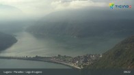 Archiv Foto Webcam Lugano - Paradiso: Monte San Salvatore 08:00