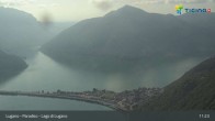Archiv Foto Webcam Lugano - Paradiso: Monte San Salvatore 10:00