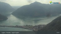 Archiv Foto Webcam Lugano - Paradiso: Monte San Salvatore 12:00