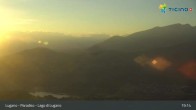 Archiv Foto Webcam Lugano - Paradiso: Monte San Salvatore 18:00