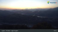Archiv Foto Webcam Lugano - Paradiso: Monte San Salvatore 00:00