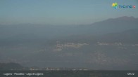 Archiv Foto Webcam Lugano - Paradiso: Monte San Salvatore 08:00