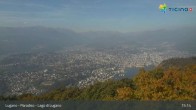 Archiv Foto Webcam Lugano - Paradiso: Monte San Salvatore 14:00