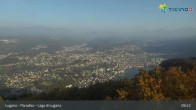 Archiv Foto Webcam Lugano - Paradiso: Monte San Salvatore 08:00