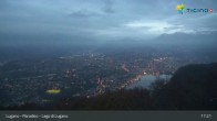 Archiv Foto Webcam Lugano - Paradiso: Monte San Salvatore 00:00