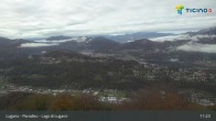 Archiv Foto Webcam Lugano - Paradiso: Monte San Salvatore 10:00
