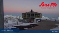 Archiv Foto Webcam Mittelallalin in Saas-Fee 02:00