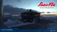 Archiv Foto Webcam Mittelallalin in Saas-Fee 06:00