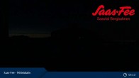 Archiv Foto Webcam Mittelallalin in Saas-Fee 04:00