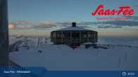 Archiv Foto Webcam Mittelallalin in Saas-Fee 02:00