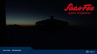 Archiv Foto Webcam Mittelallalin in Saas-Fee 04:00