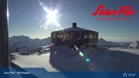 Archiv Foto Webcam Mittelallalin in Saas-Fee 06:00