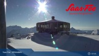 Archiv Foto Webcam Mittelallalin in Saas-Fee 07:00