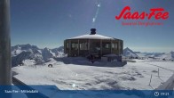 Archiv Foto Webcam Mittelallalin in Saas-Fee 08:00