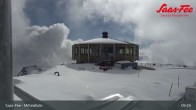 Archiv Foto Webcam Mittelallalin in Saas-Fee 08:00