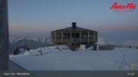 Archiv Foto Webcam Mittelallalin in Saas-Fee 03:00