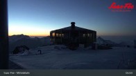Archiv Foto Webcam Mittelallalin in Saas-Fee 05:00