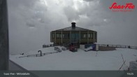 Archiv Foto Webcam Mittelallalin in Saas-Fee 18:00