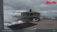 Archiv Foto Webcam Mittelallalin in Saas-Fee 18:00