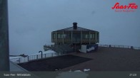 Archiv Foto Webcam Mittelallalin in Saas-Fee 20:00