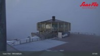 Archiv Foto Webcam Mittelallalin in Saas-Fee 08:00