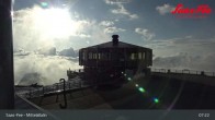 Archiv Foto Webcam Mittelallalin in Saas-Fee 06:00