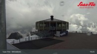 Archiv Foto Webcam Mittelallalin in Saas-Fee 18:00
