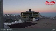 Archiv Foto Webcam Mittelallalin in Saas-Fee 00:00